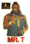 mr. t a team vintage t-shirt iron-on